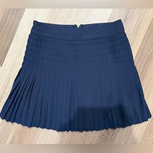 JCrew Navy Pleated Women's Skirt